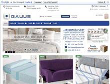 Tablet Screenshot of gauus.es